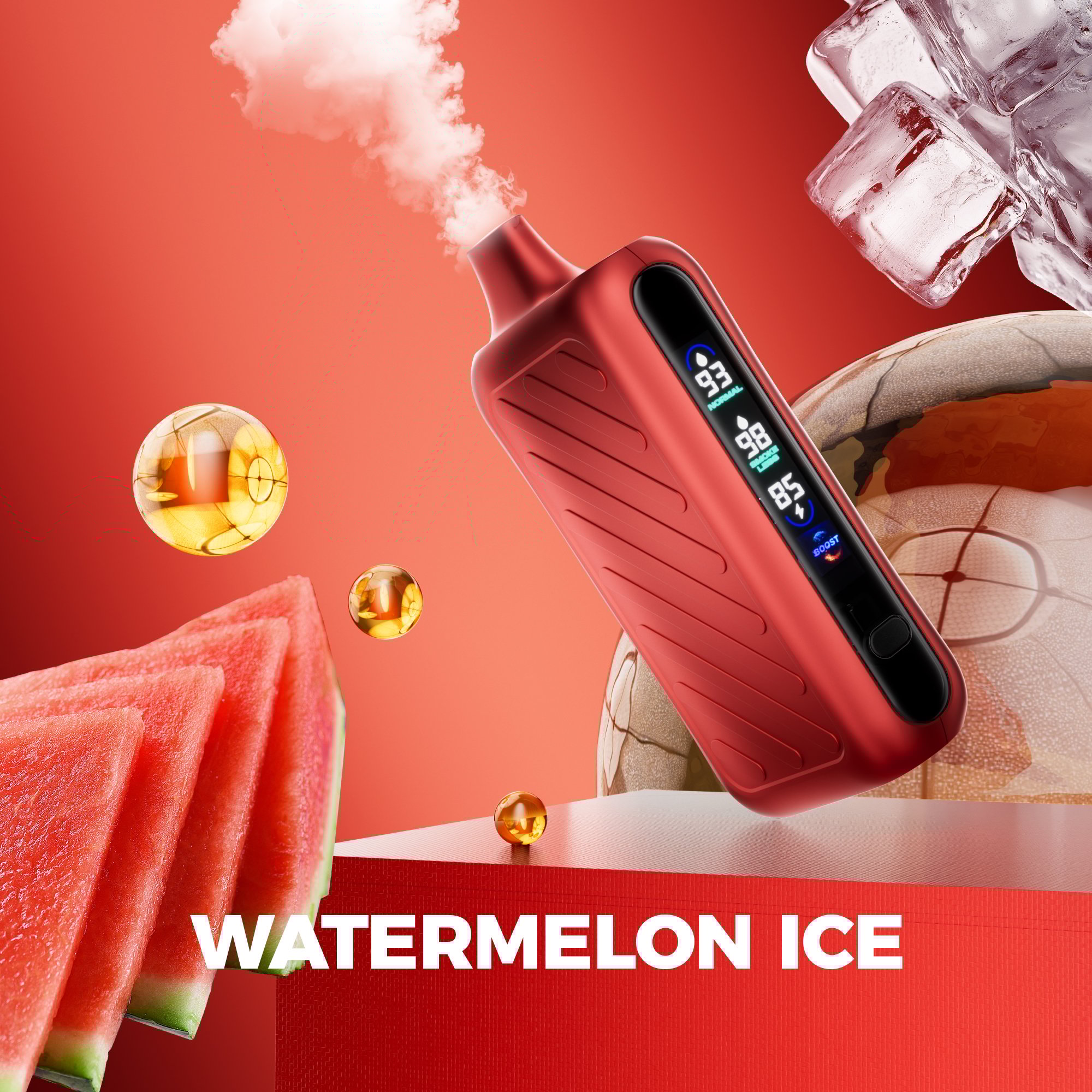 🍑VAPEPIE GHOSTAIR 40000 PUFFS - Smokeless Dual Mode Vape with Smart Display & Dual Tank