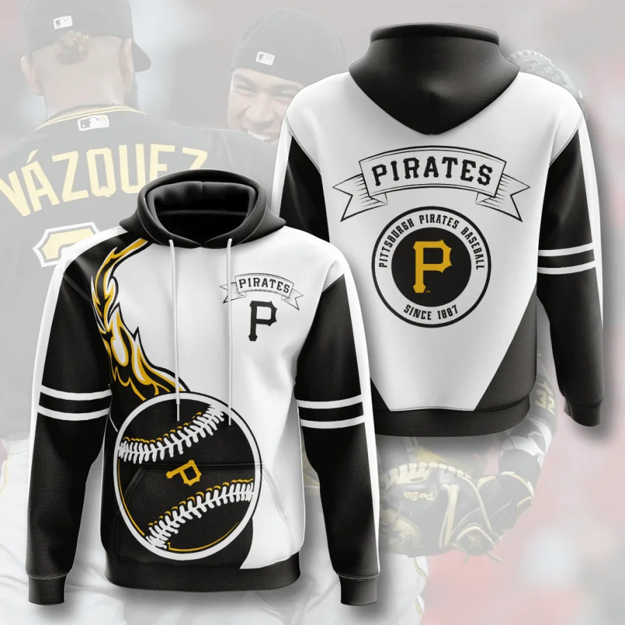 PITTSBURGH PIRATES 3D HOODIES PP1001