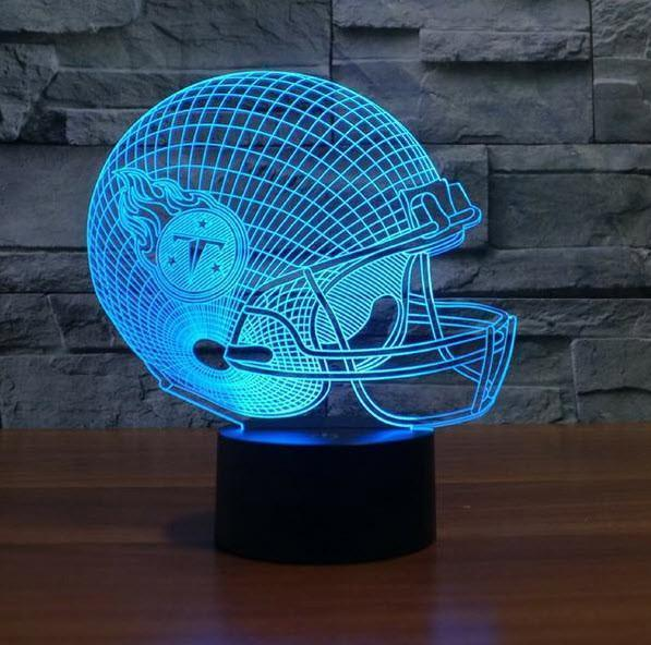 TENNESSEE TITANS 3D LED LIGHT LAMP