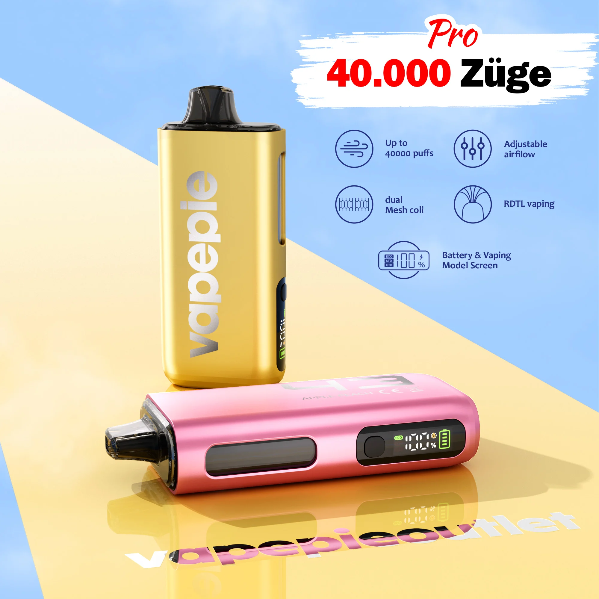 New Arrival | VAPEPIE PRO 40000 Puffs | Lucky Draw Special Edition