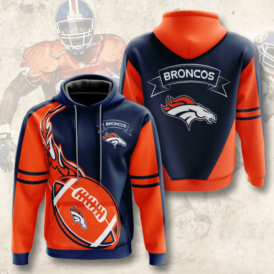 DENVER BRONCOS 3D HOODIE DDBB007