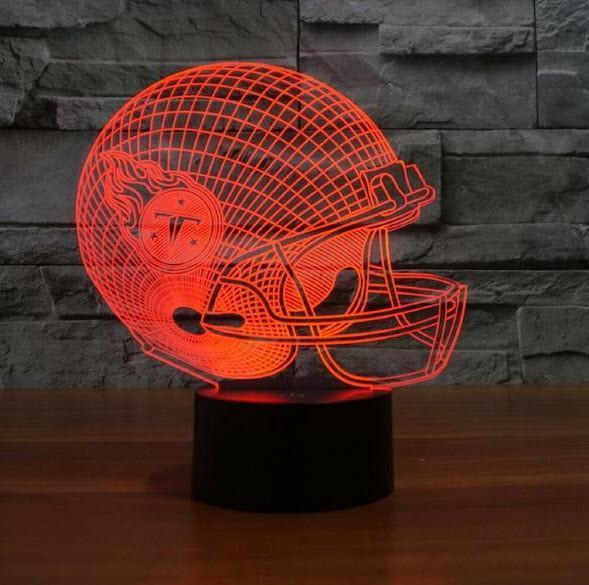 TENNESSEE TITANS 3D LED LIGHT LAMP
