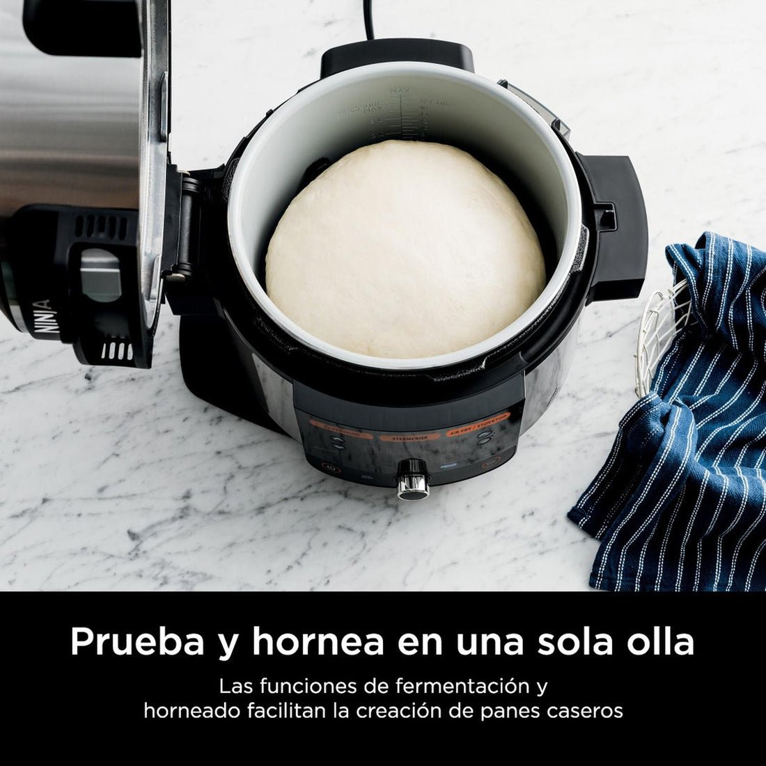 Promoción del último día-Olla de presión con Air Fryer Foodi SmartLid 14 en 1 de 6.1 L