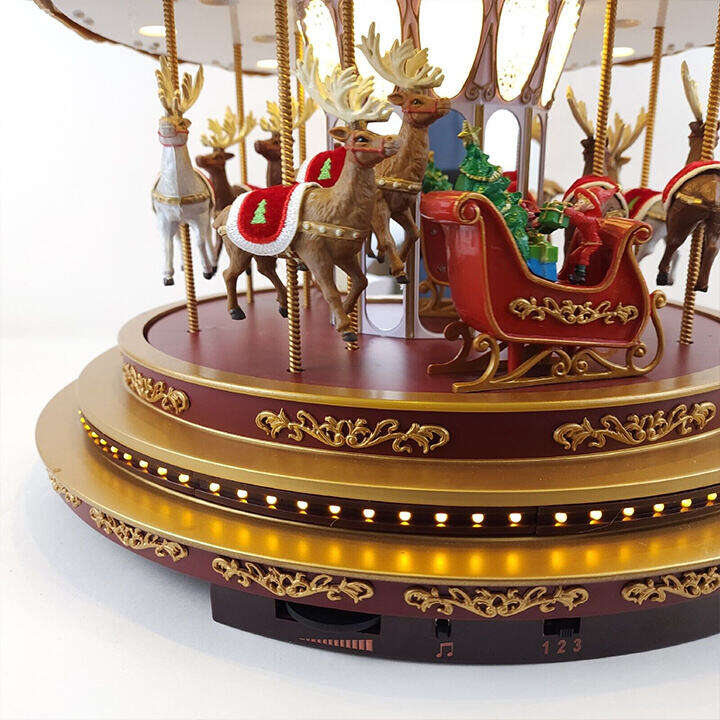 💝Último día Compre 1 y llévese 1 gratis-Mr. Christmas Very Merry Carousel