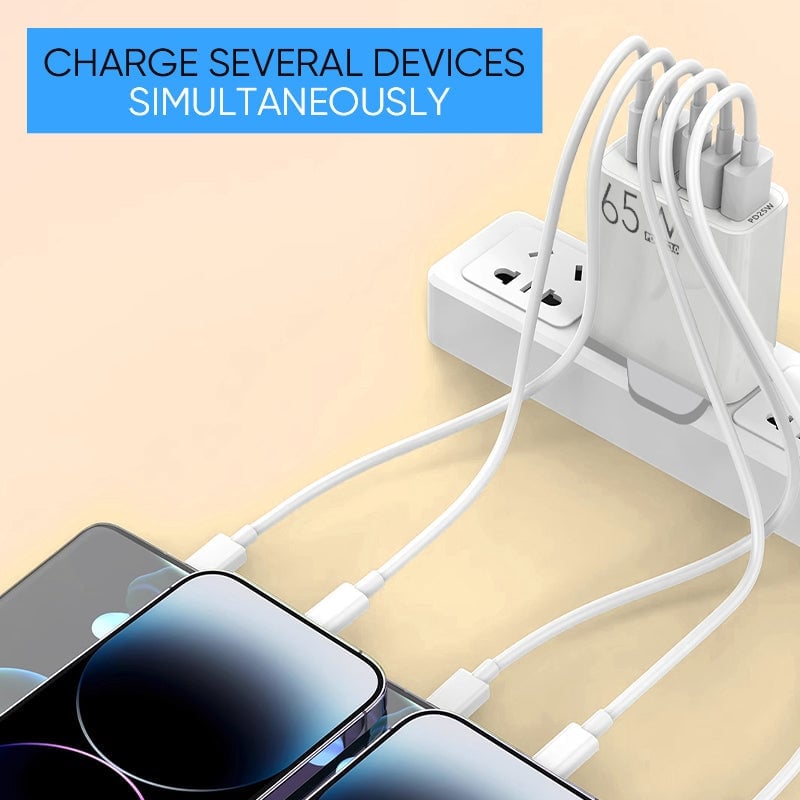 ✨Multi Port Adaptor 65W Fast Charger - US Standard