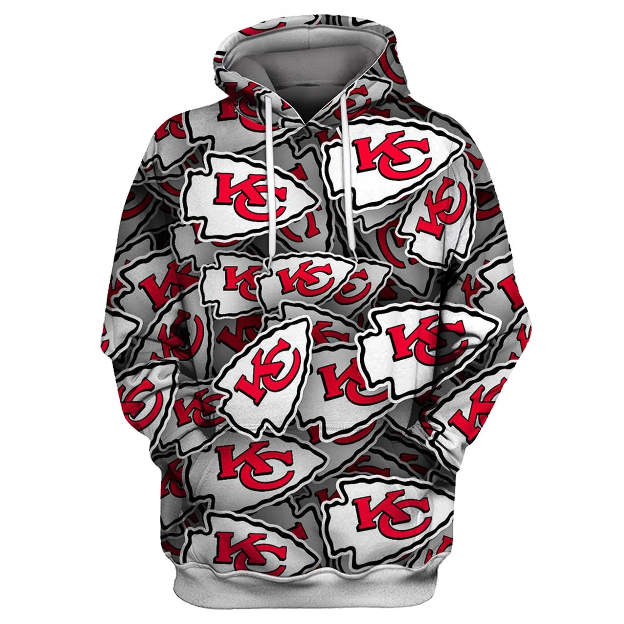 KANSAS CITY CHIEFS 3D HOODIE KKCC012