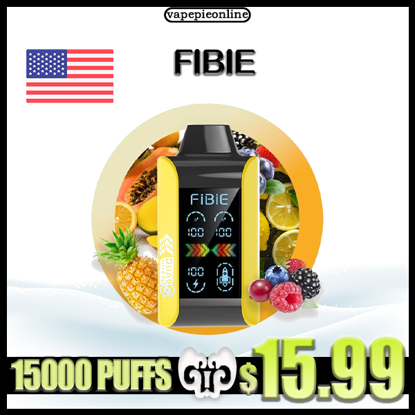 FIBIE 15000 PUFFS Dual Flavors