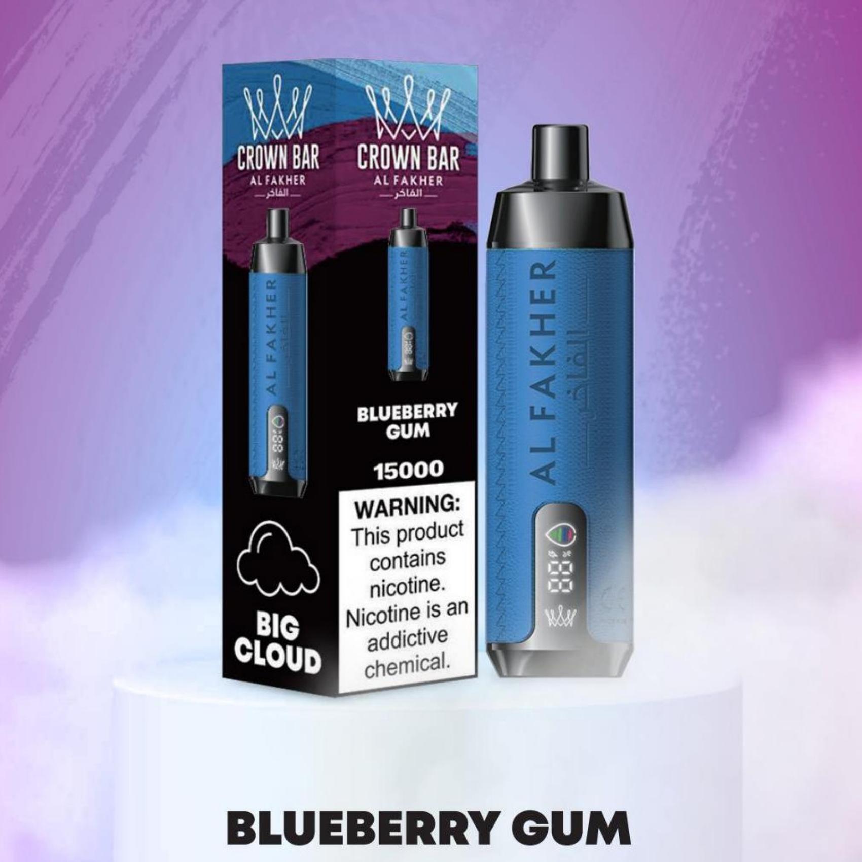 BERRY MINT & AL FAKHER 15000 Puffs with Integrated Hookah Soundwaves!