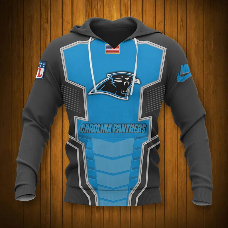 CAROLINA PANTHERS 3D HOODIE TTB4303