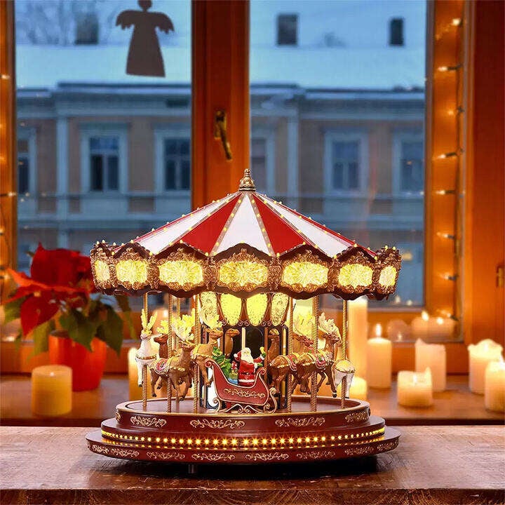 💝Último día Compre 1 y llévese 1 gratis-Mr. Christmas Very Merry Carousel