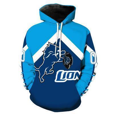 LIONS 3D HOODIE UNIQUE 45