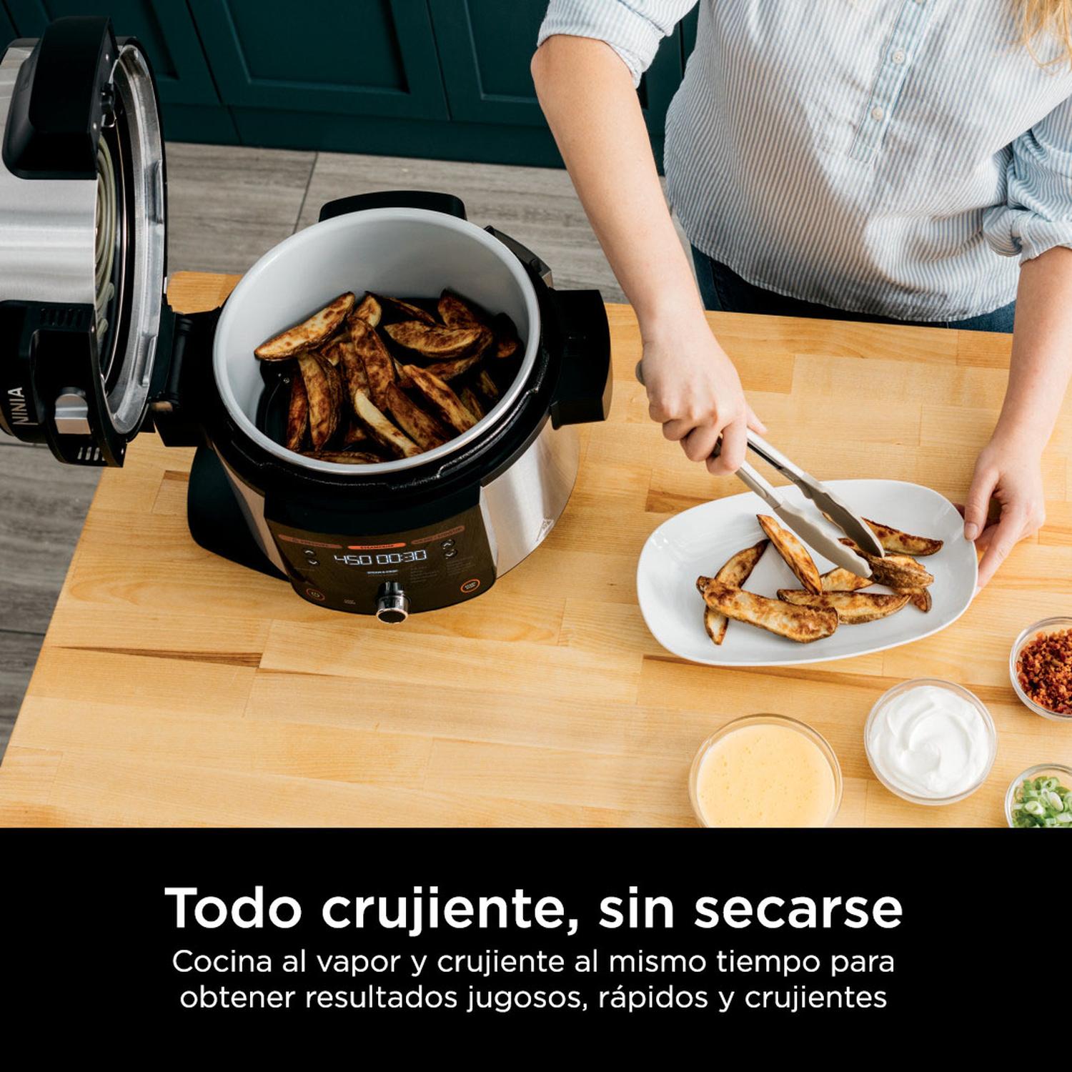 Promoción del último día-Olla de presión con Air Fryer Foodi SmartLid 14 en 1 de 6.1 L