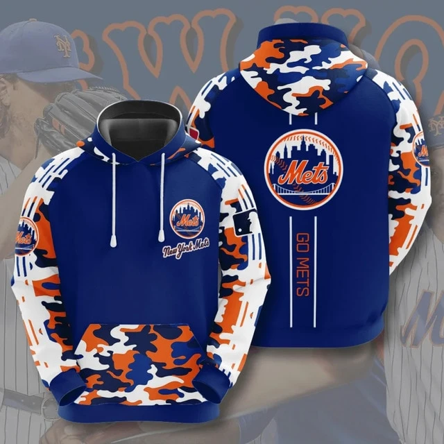 NEW YORK METS 3D HOODIES NYM008