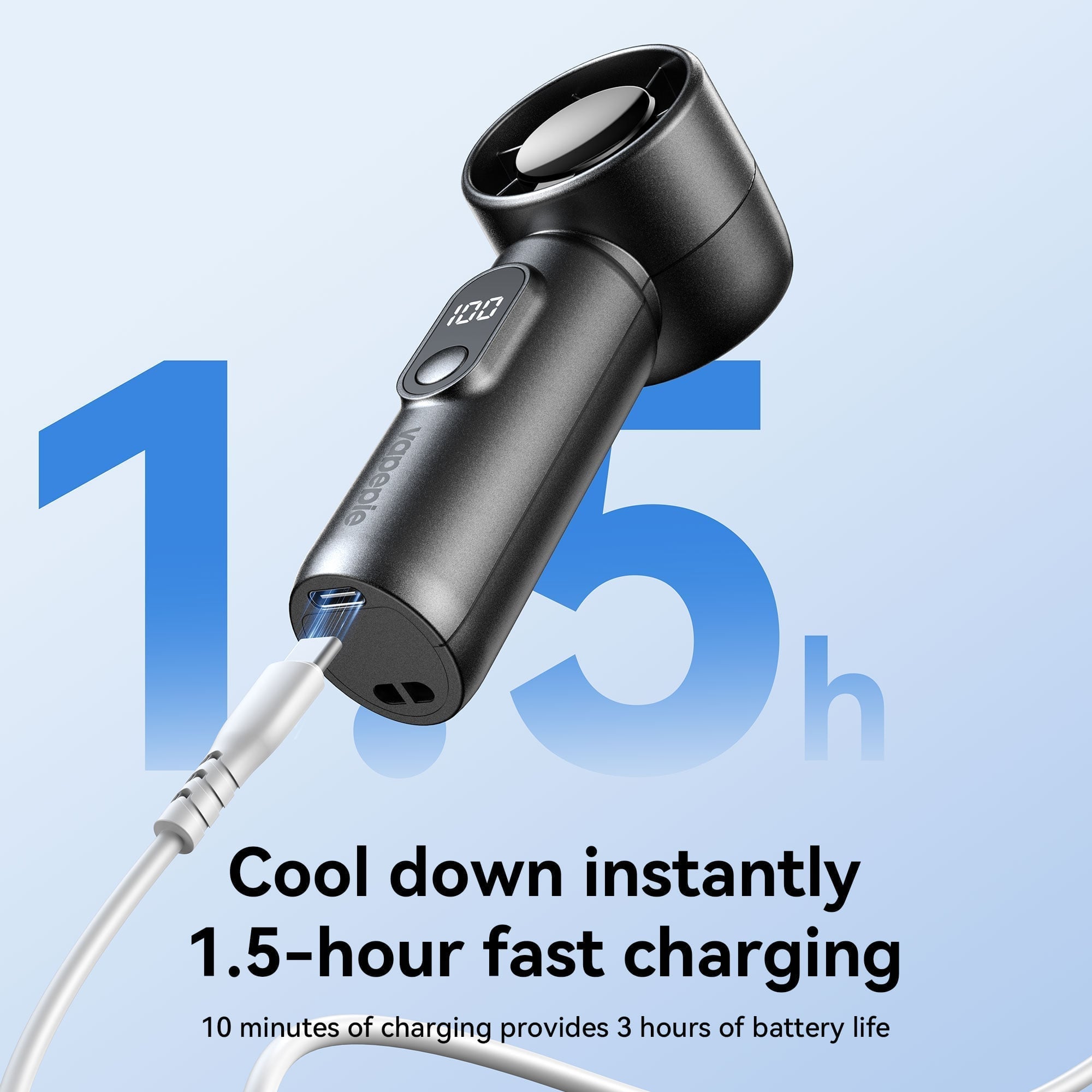 Vapepie Merch Hochgeschwindigkeits-Mini-Handventilator