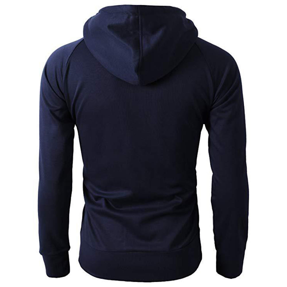 Higolot ™ Men's Sports Fitness Casual Cardigan Hooded Jacket