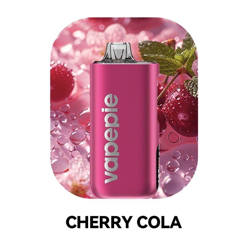 Cherry Cola Flavor Vape | Vapepie Max 40000 Puffs High-Capacity Red