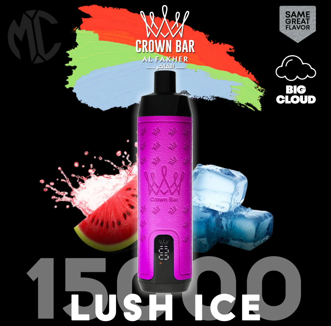 AL FAKHER 15000 Puffs-LUSH ICE