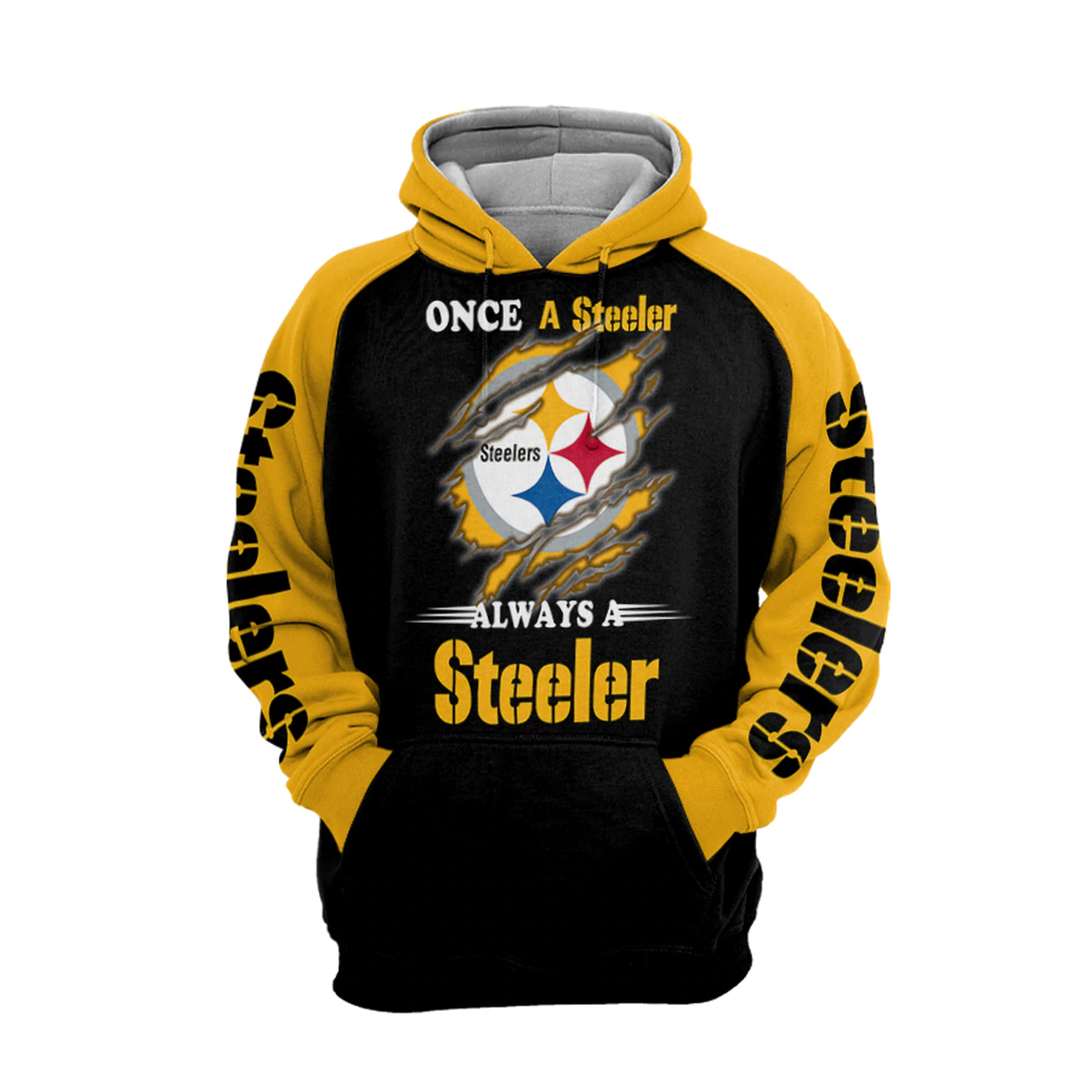 PITTSBURGH STEELERS 3D HOODIE PPSS027