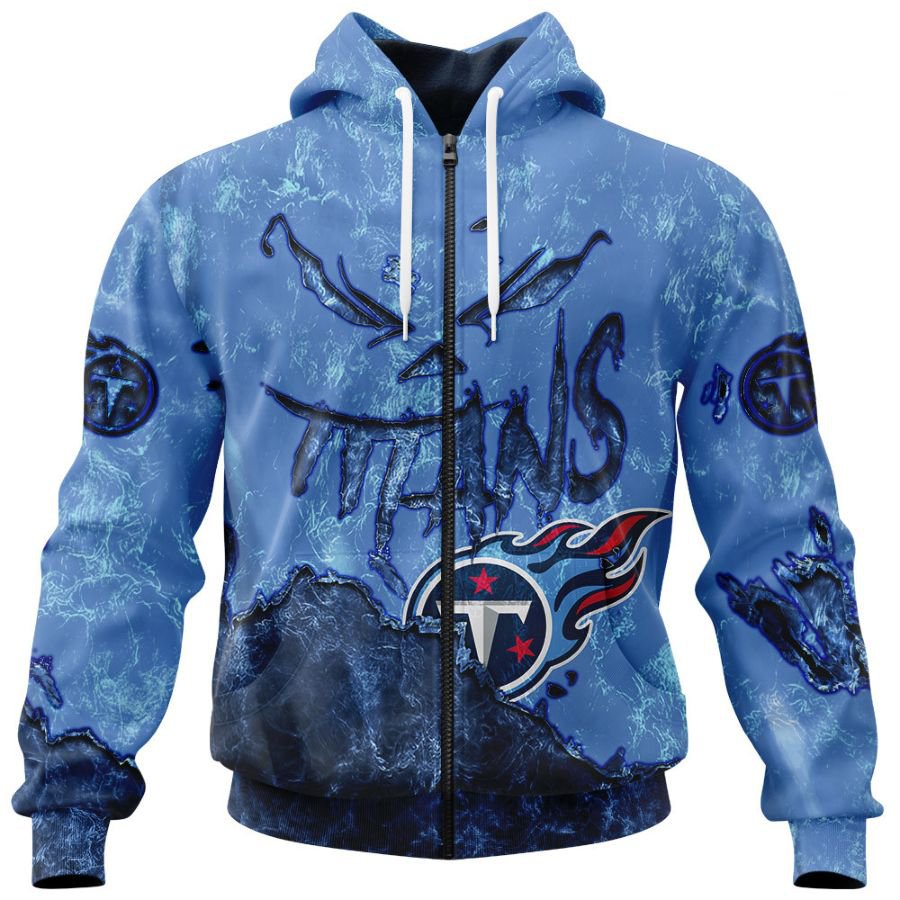TENNESSEE TITANS 3D HOODIE HALLOWEEN001