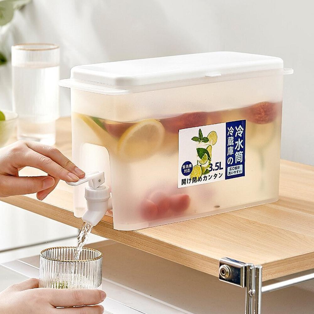 Higomore™ 3.5L Refrigerator Tea Bucket With Faucet
