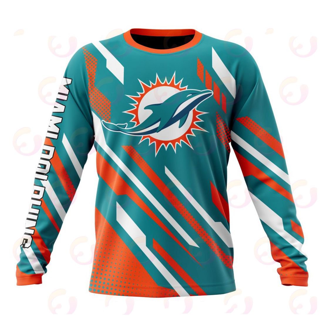 MIAMI DOLPHINS 3D HOODIE SPECIAL MOTOCROSS CONCEPT