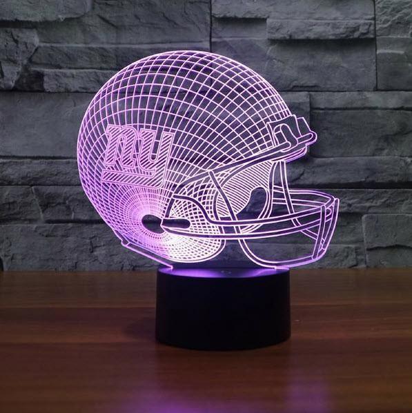 NEW YORK GIANTS 3D LAMP PERSONALIZED