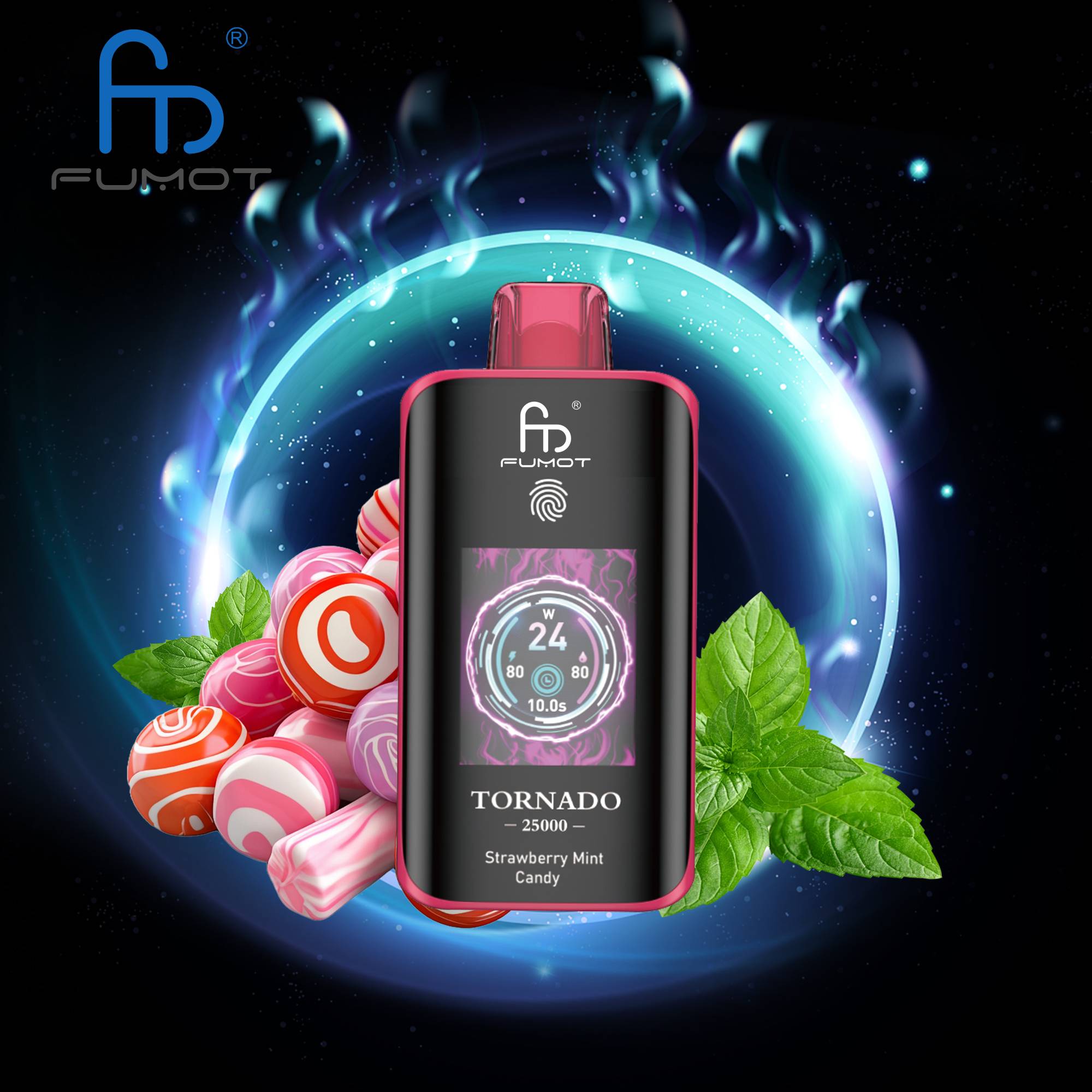 Fumot MOVKIN Tornado 25000 25K Puffs Touch Switch Disposable Vape