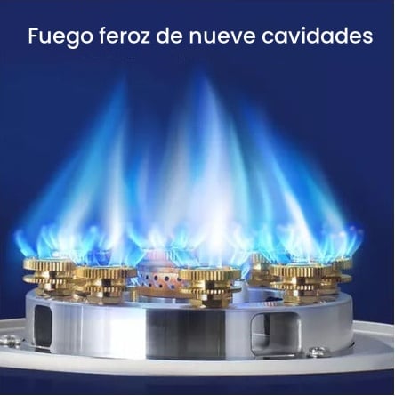 Horno de inducción de alta llama que ahorra energía