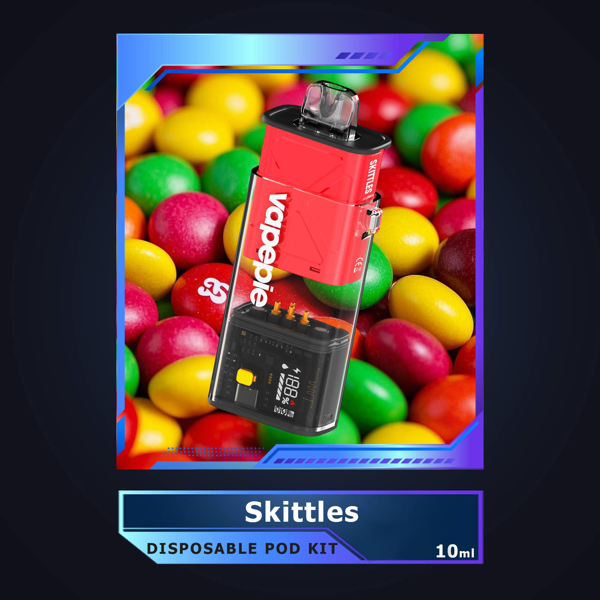 VAPEPIE Disposable Pod Kit 10.000 Züge