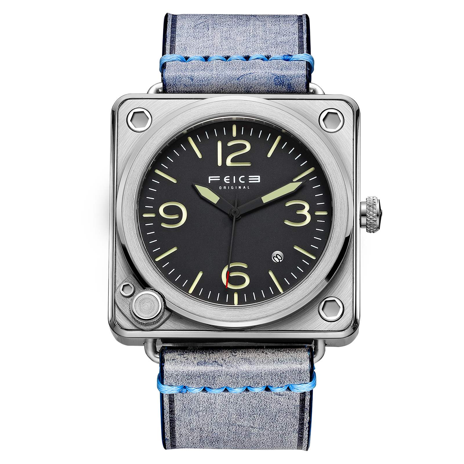 FM508 FEICE Square Automatic Watch