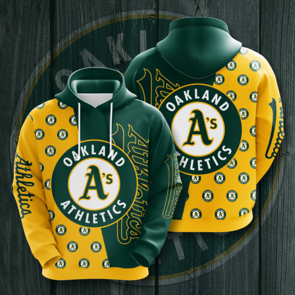 OAKLAND ATHLETICS 3D HOODIES OA009