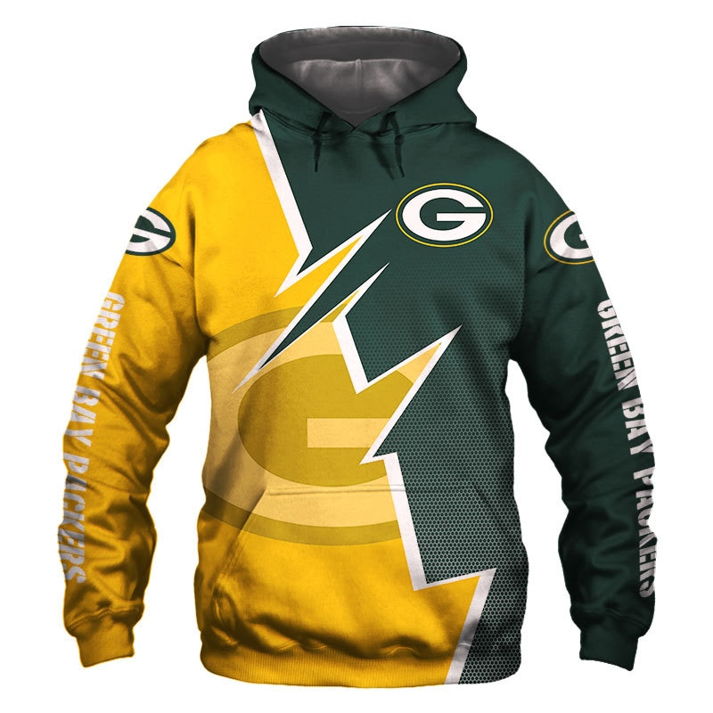 GREEN BAY PACKERS 3D HOODIE GGBBPP008