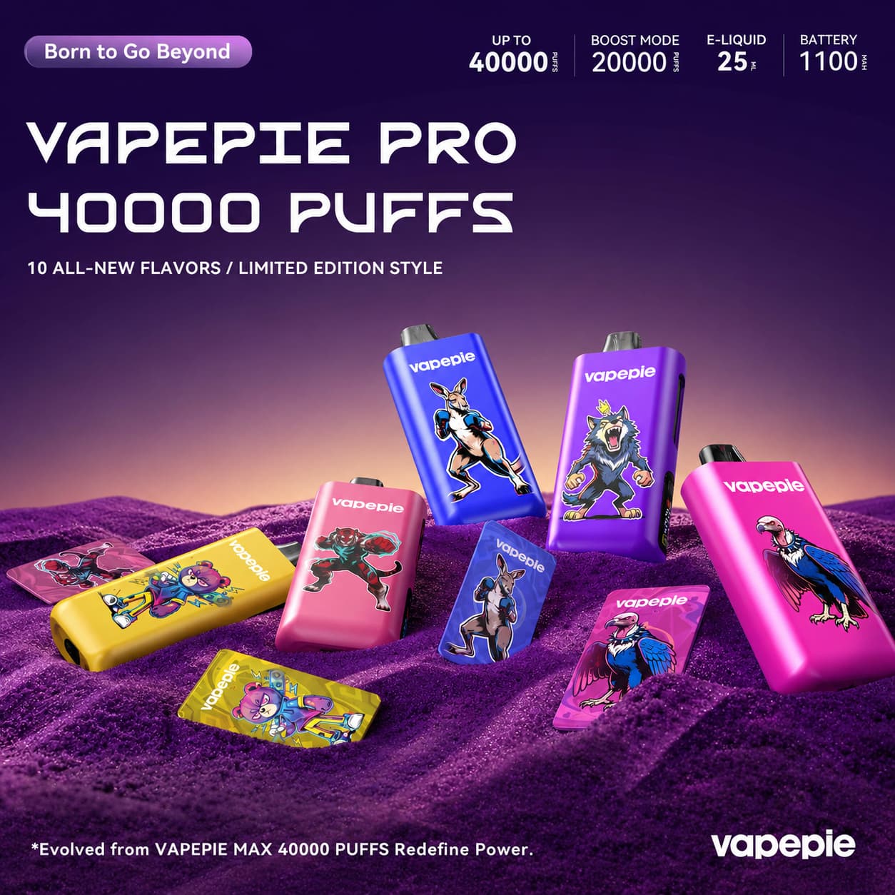 VAPEPIE Pro 40000 Puffs – Next Collection