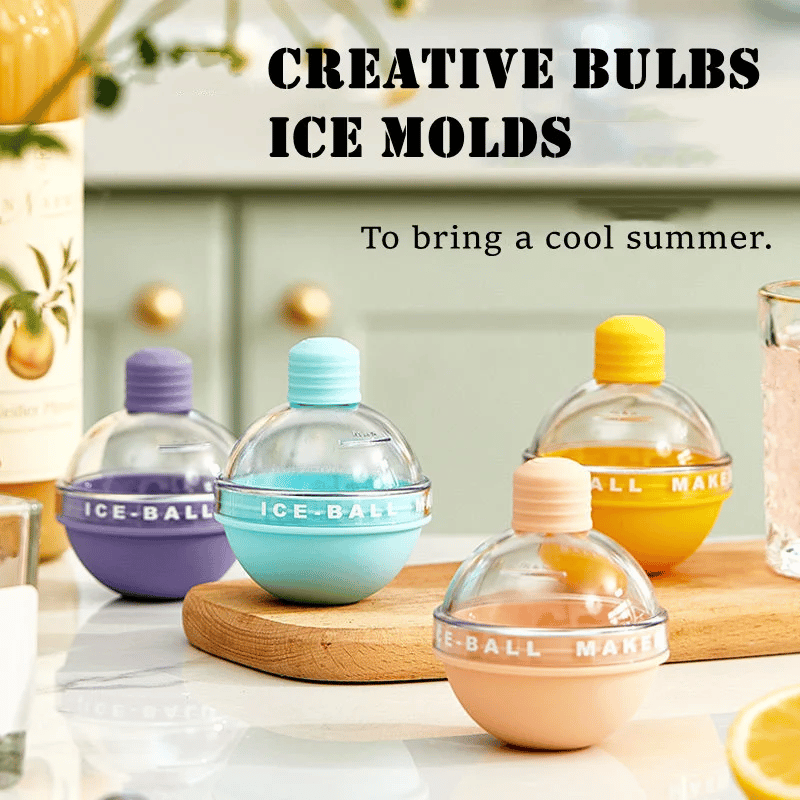 🔥2022 Summer sale 49% off🔥🧊Light Bulbs Ice Molds-❄2022 Summer New Creative