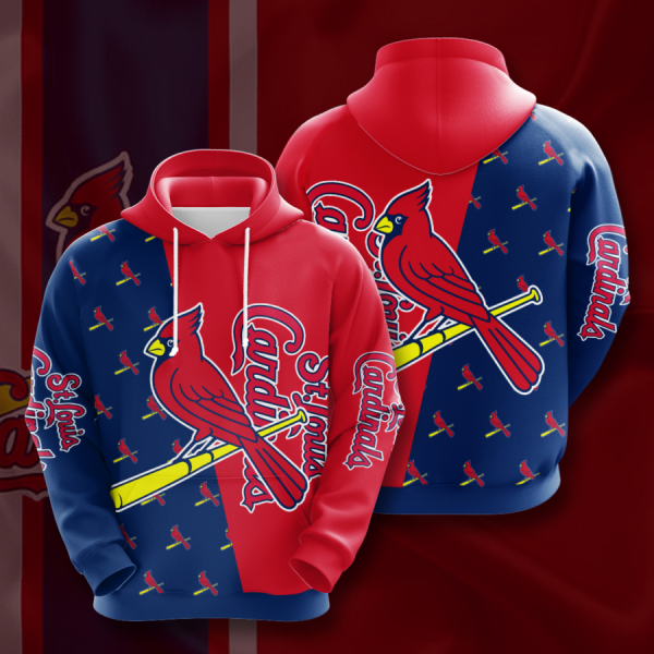 ST. LOUIS CARDINALS 3D HOODIES SLC018