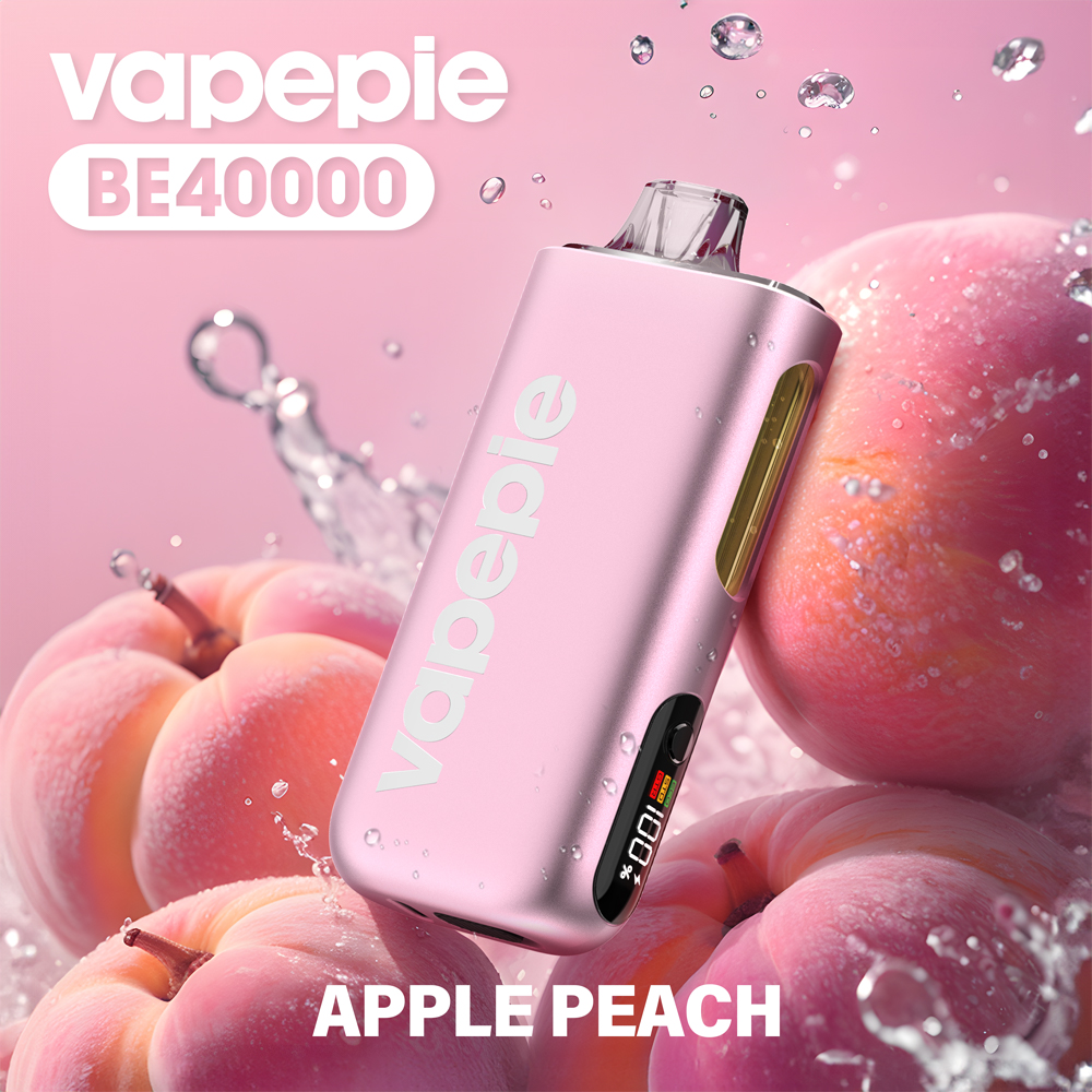 APPLE PEACH & VAPEPIE Max 40000 PUFFS