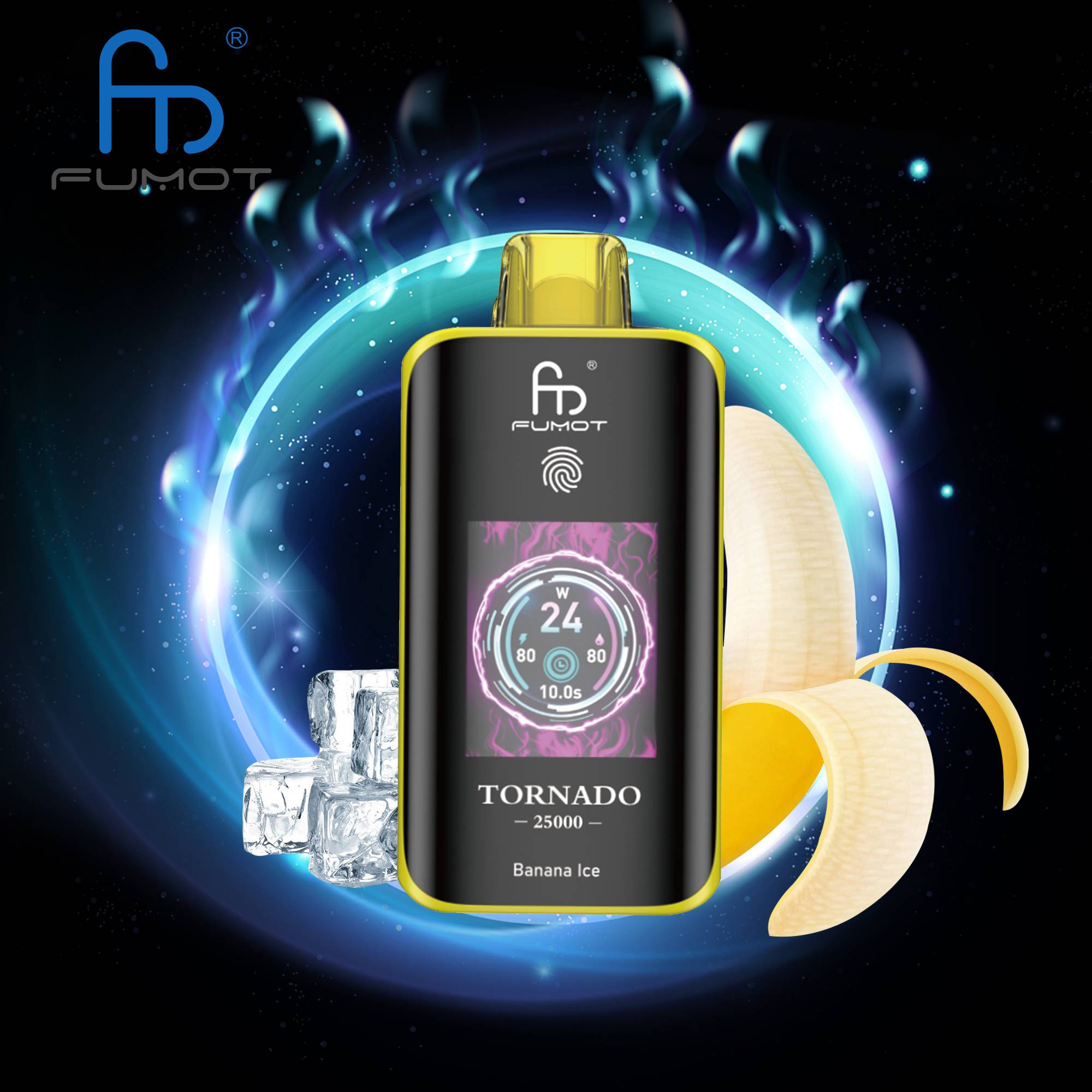 Fumot MOVKIN Tornado 25000 25K Puffs Touch Switch Disposable Vape