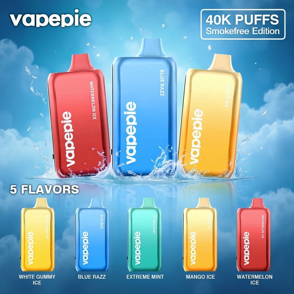 Vapepie GhostAir 40K Puffs Smokeless Disposable Vape California 2025