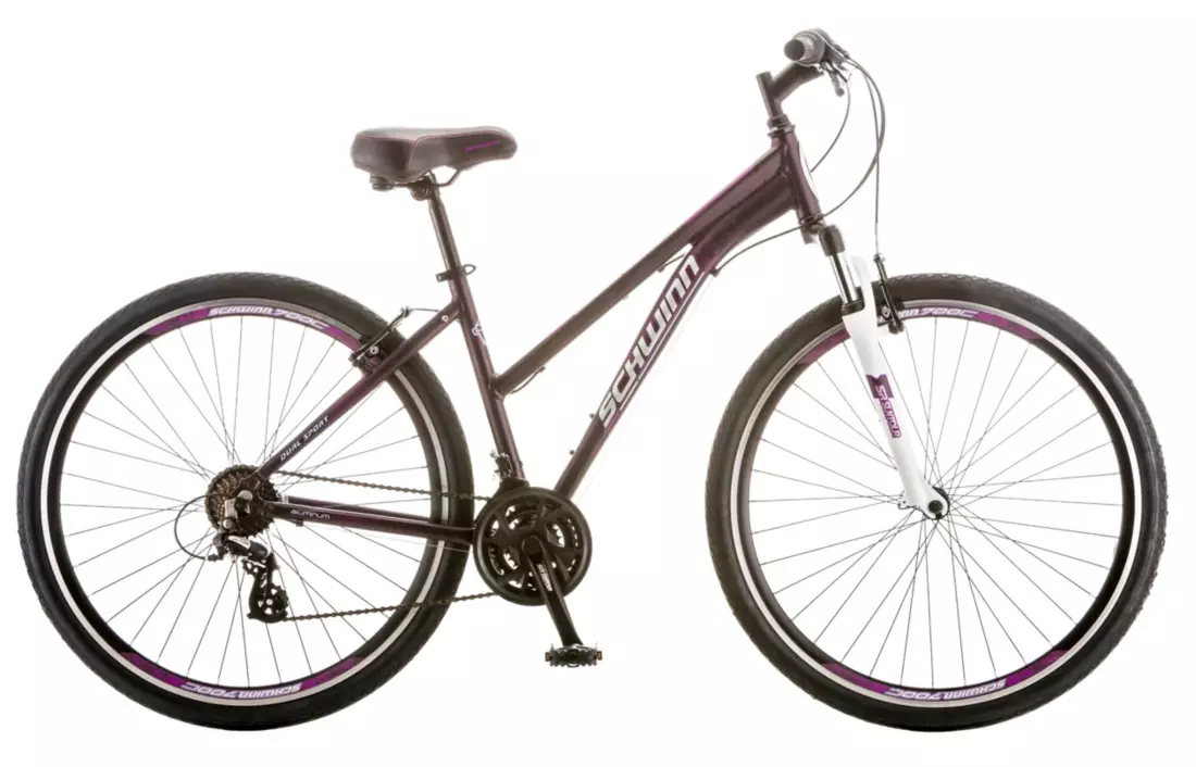 schwinn women's suburban deluxe 26 comfort hybrid bike