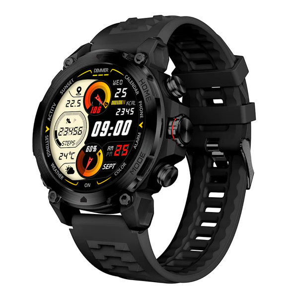 Smartwatch reloj inteligente | STF Kronos Thunder | Pantalla AMOLED GPS Protección 5ATM Contesta llamadas