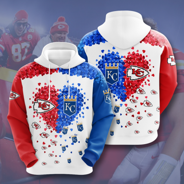 KANSAS CITY ROYALS 3D HOODIES KCR010