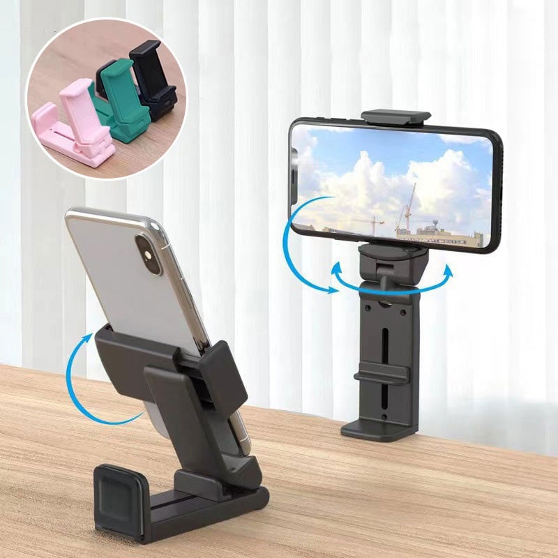 360 Degree Rotating Multifunctional Folding Retractable Phone Holder