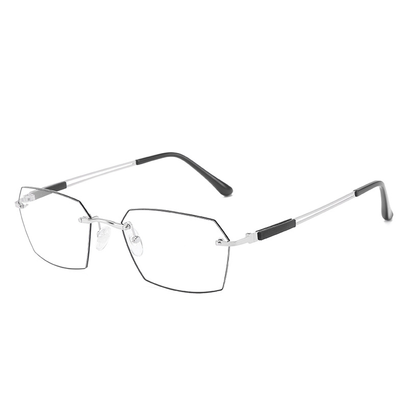 MEN'S CASUAL FRAMELESS ULTRALIGHT ANTIBLUE LIGHT READING GLASSES
