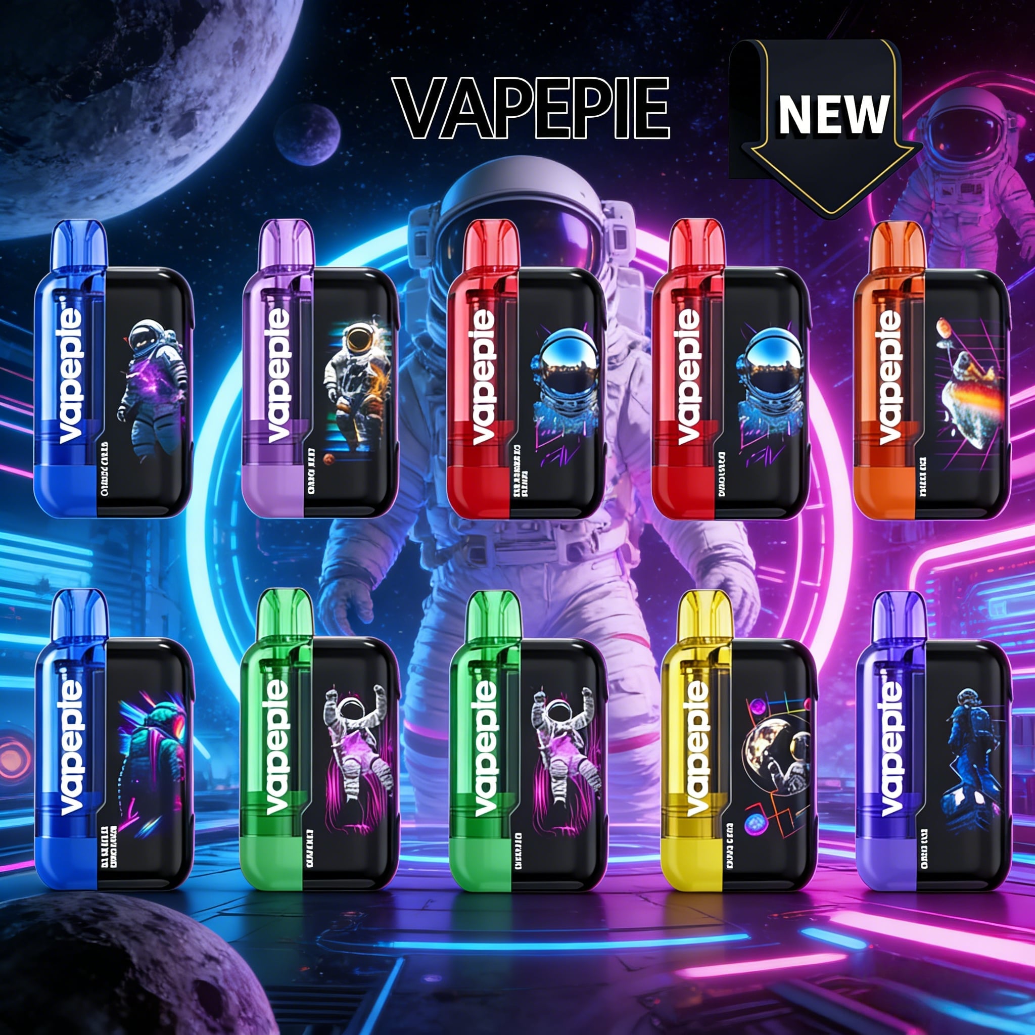 Einweg-E-Zigarette „Vapepie Ultra Phantom 30000 Züge“