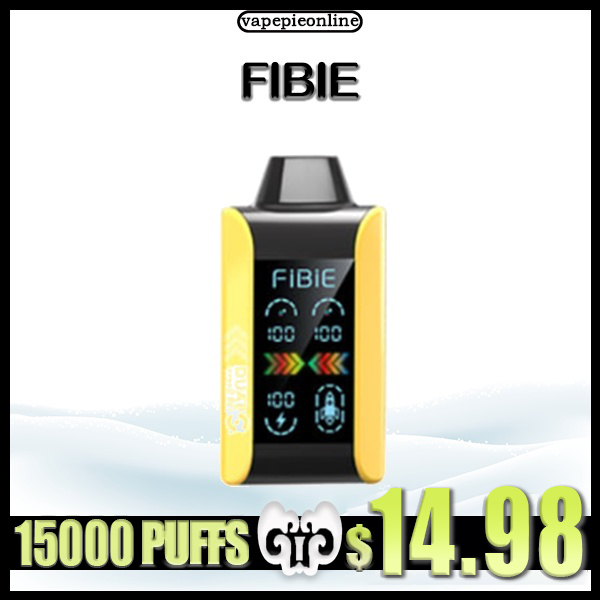 FIBIE 15000 Dual Flavors Disposable Vapor Wands  (💘 In stock in USA! )