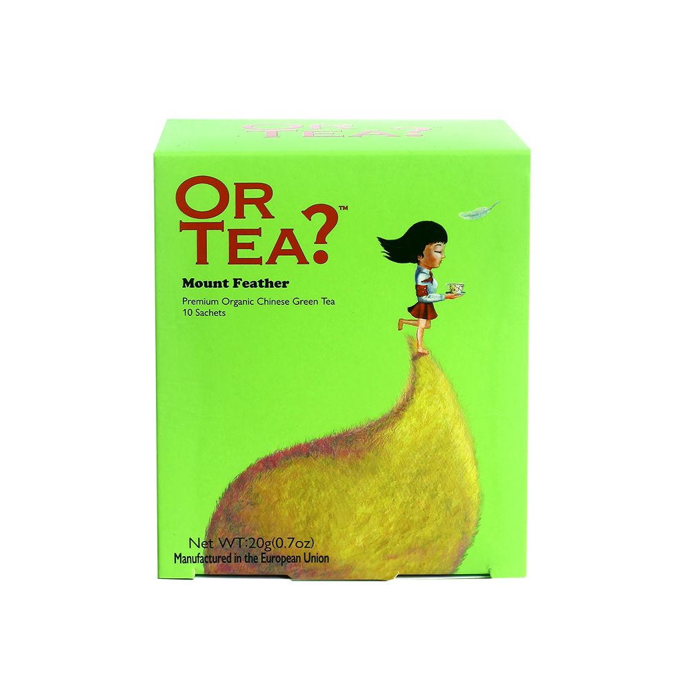 Or Tea Organic Mount Feather 10-Sachet Teabag Pillows