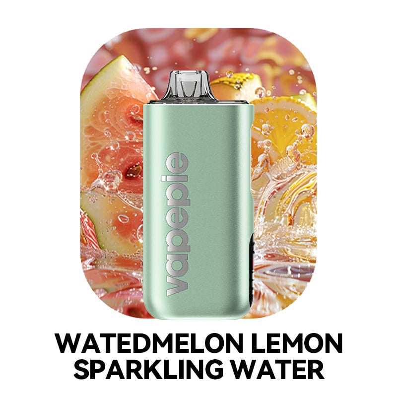 WATERMELONLEMON SPARKLING WATER & VAPEPIE Max 40000 PUFFS