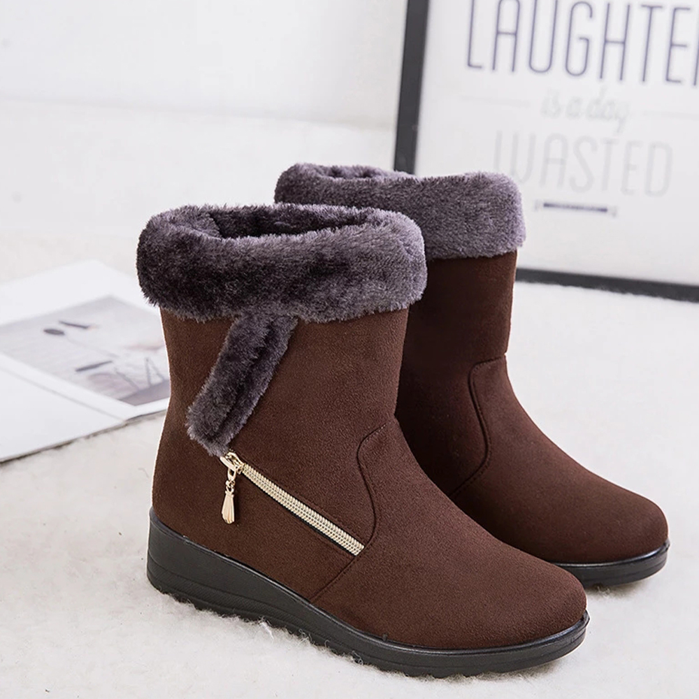 Castillotigo™ Plus botas de nieve gruesas y cálidas de vellón