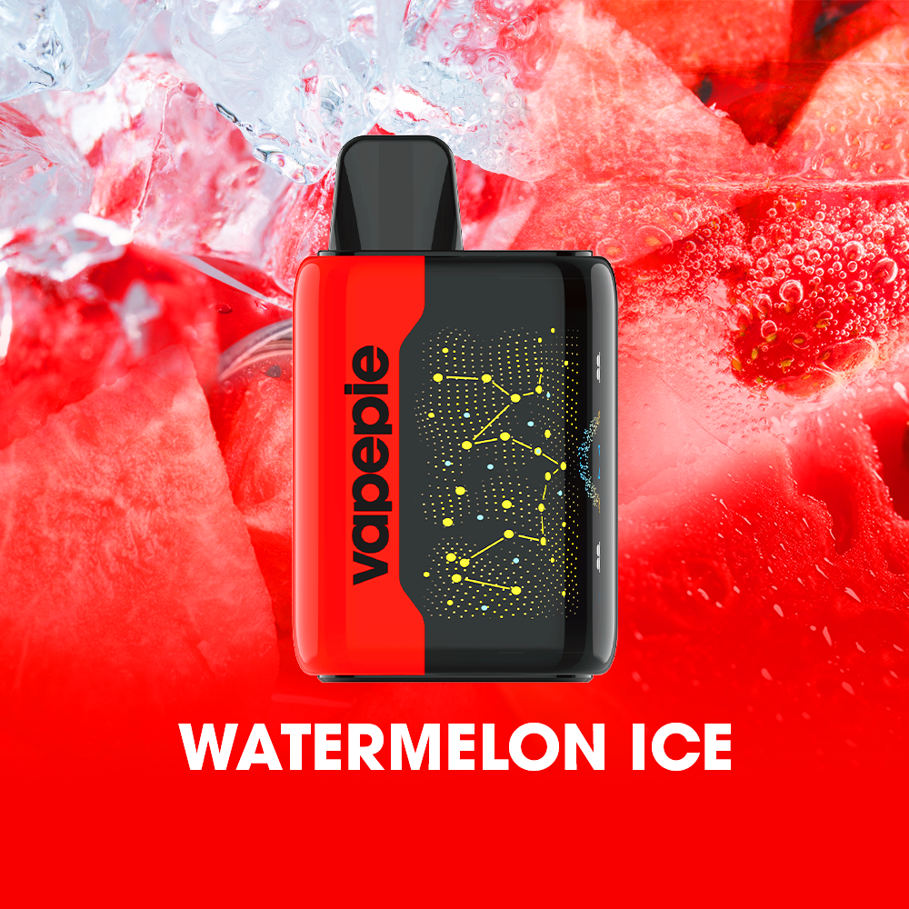 WATERMELON ICE &VAPEPIE 25000 PUFFS - Star Sky Curved Screen