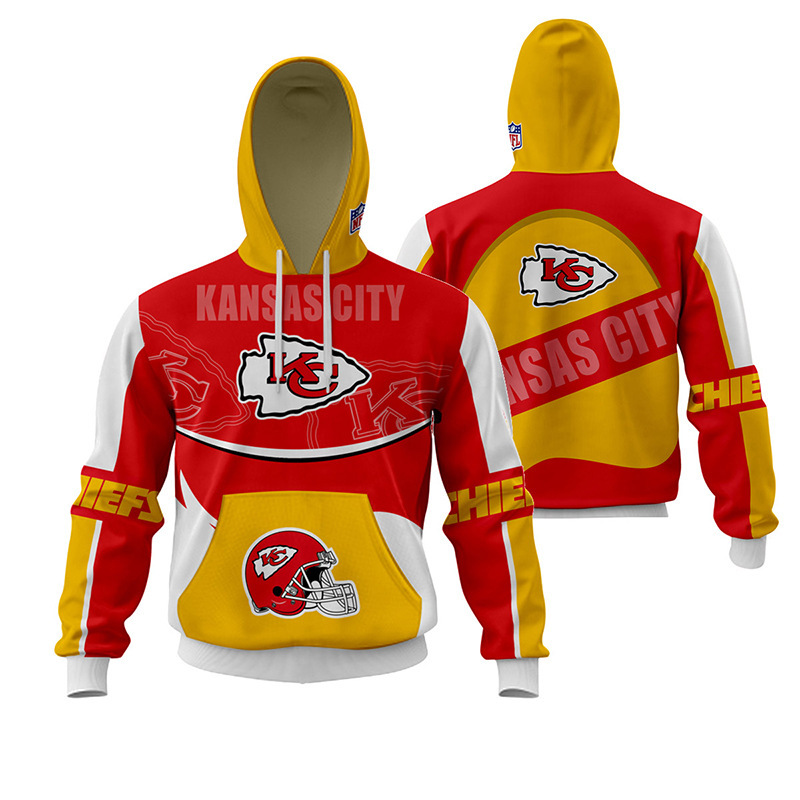 KANSAS CITY CHIEFS 3D HOODIE NOV05